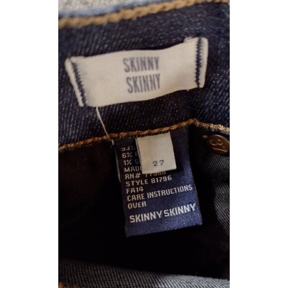 Madewell Skinny Skinny Distressed Mid Rise Jeans Women's Size 27 - Picture 9 of 12